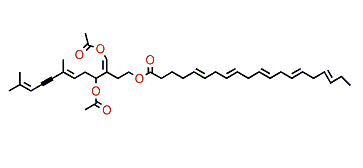 1,2-Dihydro-1-caulerpenyne (5E,8E,11E,14E,17E)-eicosa-5,8,11,14,17-pentaenoate